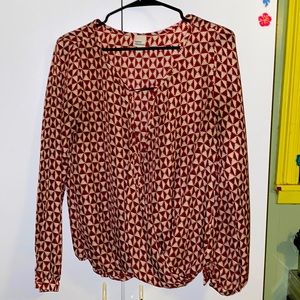 see through shirt. low cut